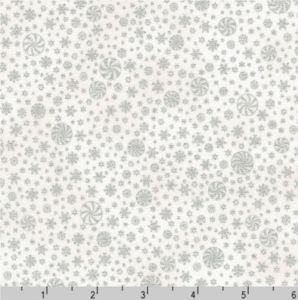 Peppermint Twist fabric: Twist, Blanc | 