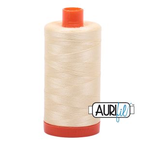 Aurifil 50 Thread Light Lemon, 2110 | 