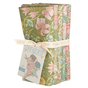Tilda Songbird Green Fat Quarter Bundle | 
