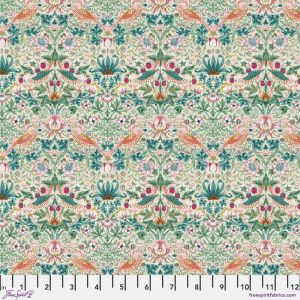 Bedford Park fabric: Mini Strawberry Thief, Mineral |