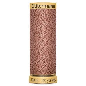 Gutermann Natural Cotton 100m Dusky Pink Col 2626 |