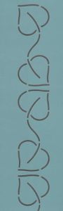 Quilt Stencil  2.5" Simple Vine Border | 