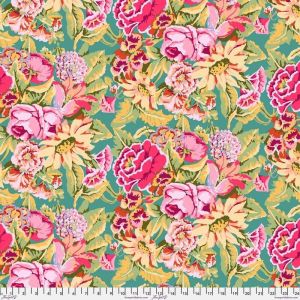 Kaffe Fassett Fabric Floral Dance, Pink | 