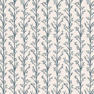 Willow Fabric: Blooming Branches Ivory (per 1/4 metre) | 