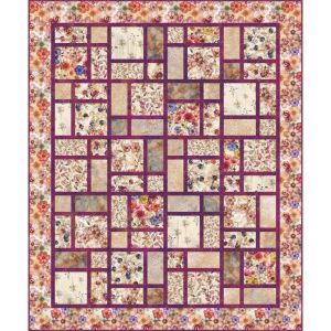 Wistful Blooms Pathways Quilt Kit | 