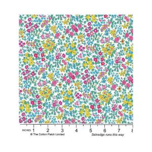Liberty Riviera Fabric: Summer Meadow, Bright | 
