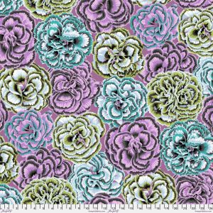 Kaffe Fassett Collective Fabric Picotee Carnations, Contrast |