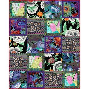 Kaffe Fassett Collective Midnight Garden Accents Fat Quarter Bundle | 