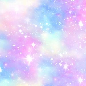 Unicorn Sparkle Magic fabric, Stars Multi | 