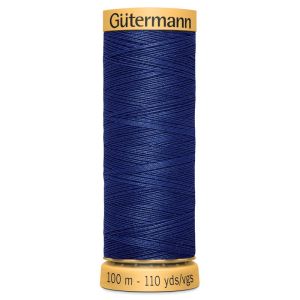 Gutermann Natural Cotton 100m Marine Blue Col 5123 |
