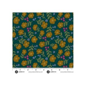 Lush fabric, Abundant, Teal | 