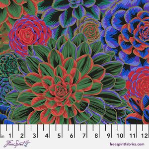Kaffe Fassett Collective Fabric: House Leeks Dark |