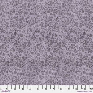 Eclectic Elements Palette fabrics, Purple Tiny Print | 