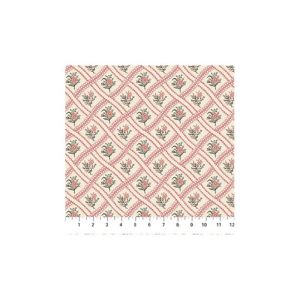 Manoir Antiques Roadshow fabric: Grid, Cream Multi | 