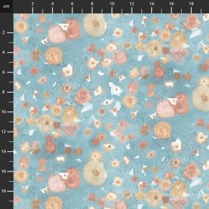 Ocean Oasis fabric: Abstract Sand, Light Blue | 