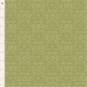 Tilda Songbird Blenders fabric: Lila Green | 