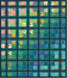 Kaffe Fassett Bento Cool Quilt Kit | 