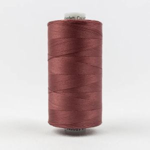 Konfetti Thread: 50wt 3 ply 100% Cotton. 1000m Spool Barn Red | 