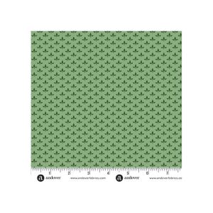 Lush fabric, Leafy, Jade | 