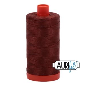 Aurifil 50 Copper Brown Thread 4012 | 