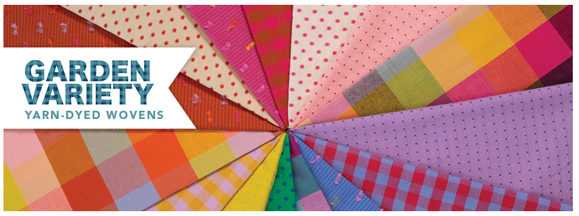 Colour wheel of beautiful bold woven plaid fabrics